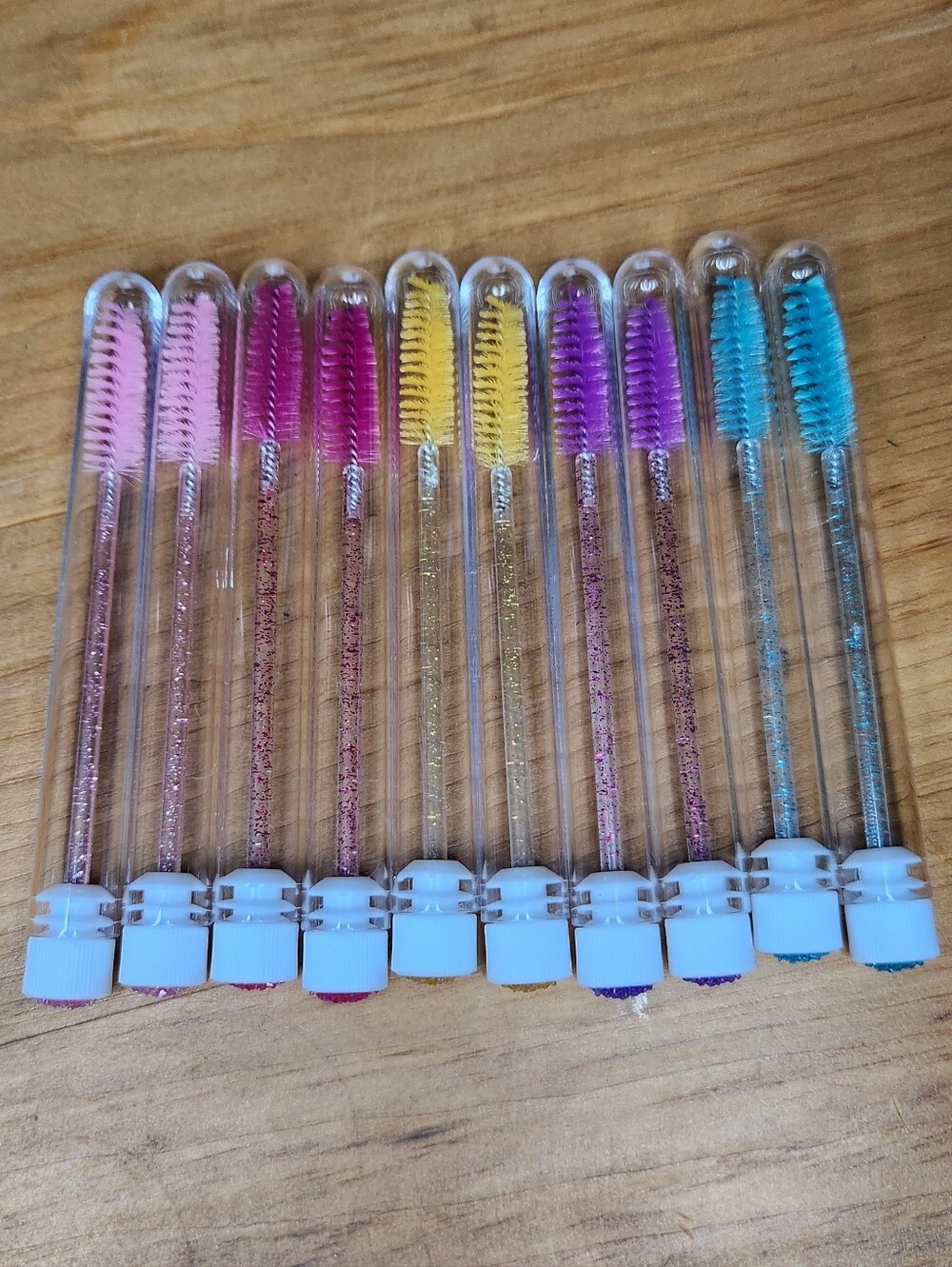 Spoolies/Mascara Wands, Pack Of 10 In Dust-proof Case